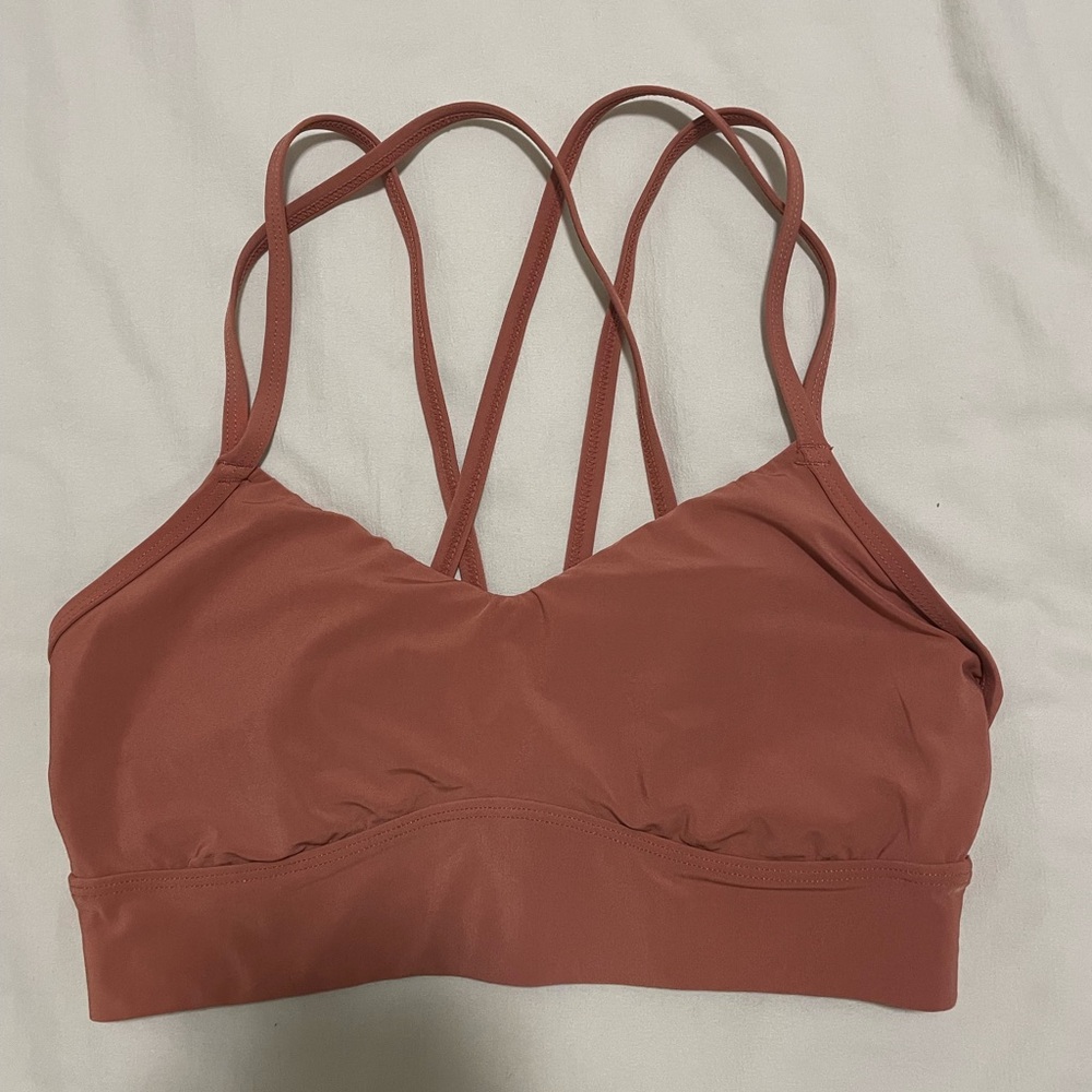 All in Motion Brown Strappy Sports Bra